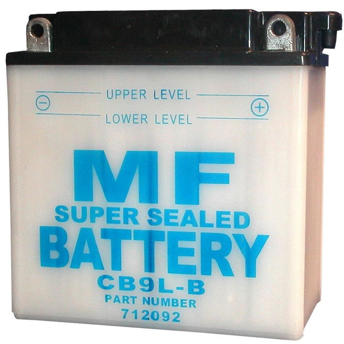 MF Battery CB9L-B,12N9-3B (L:136mm x H:140mm x W:76mm)