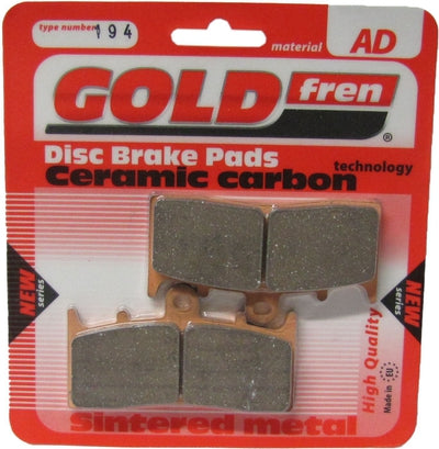 Front Left Goldfren Brake Pad Fits BMW K 1200 R 2008