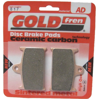 Front Left Goldfren Brake Pad Fits Triumph Sprint Sports 900 885cc 1996-1998
