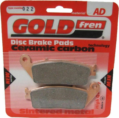 Front Right Goldfren Brake Pad Fits Suzuki RF 400 RVT 1996