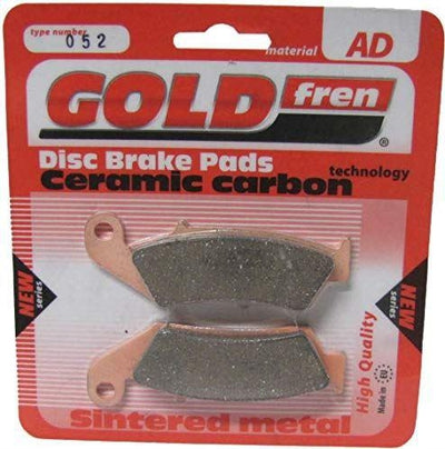 Rear Right Goldfren Brake Pad Fits Honda VFR 750 RJ RC30 1988