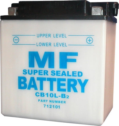 MF Battery CB10L-B2,12N10-3B (L:134mm x H:146mm x W:90mm)