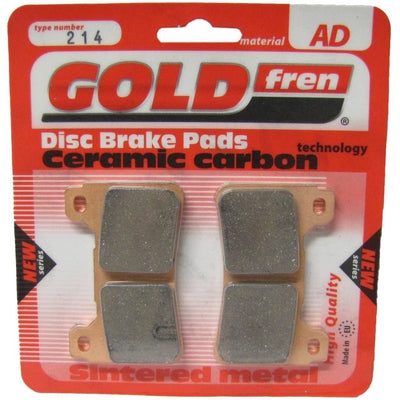 Front Right Goldfren Brake Pad Fits Honda CBR 600 RAB C-ABS 2011