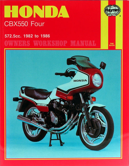 Haynes Manual Honda CBX550 82-86