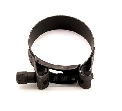 Mikalor 10X Exhaust Clamps 55-59mm Stainless Steel With Zinc Bolt (Black)