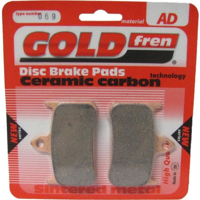 Front Right Goldfren Brake Pad Fits Honda NSR 250 R6K MC18 1989