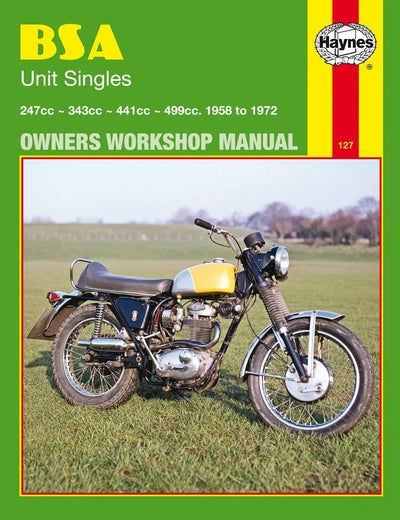 Haynes Manual BSA Unit Singles 58-72