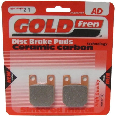 Front Right Goldfren Brake Pad Fits Peugeot Ludix 2 TRE 2007-2010