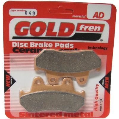Front Right Goldfren Brake Pad Fits Honda GL 1100 DC Gold Wing Deluxe 1982