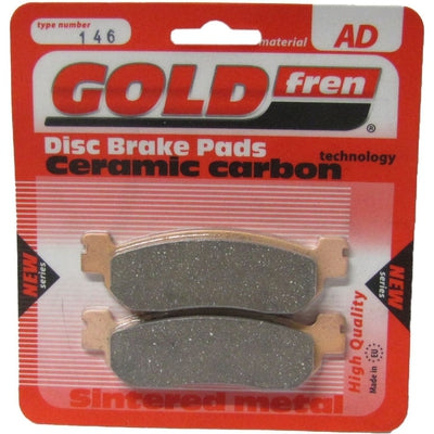 Rear Right Goldfren Brake Pad Fits Italjet Jupiter 150 2002