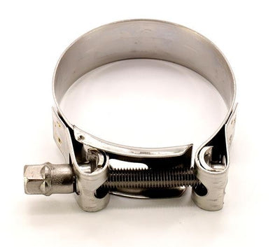 Mikalor 10X Exhaust Clamps 59-63mm All Stainless Steel inc Bolt
