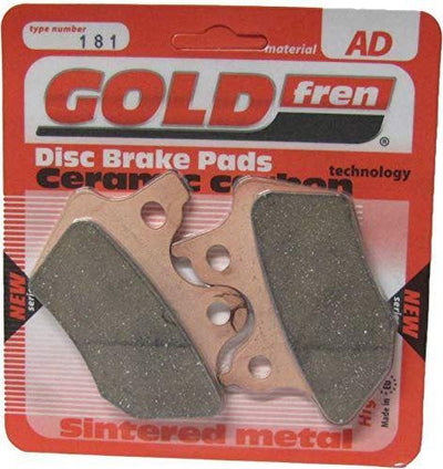 Front Left Goldfren Brake Pad Fits H/Davidson FLHXI 1450 Street Glide 2006