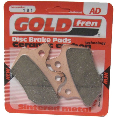 Rear Right Goldfren Brake Pad Fits H/Davidson FLTR 1450 Road Glide 1999-2000