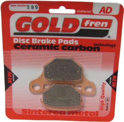Rear Right Goldfren Brake Pad Fits Rieju MRT 50 2009-2010