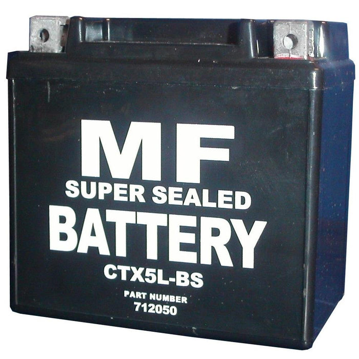 MF Battery Fits Yamaha XF 50 Giggle 4T 15P3 CT5L-BS MF5L-BS 2007-2008