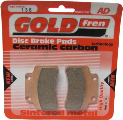 Front Right Goldfren Brake Pad Fits CPI Aragon Club 50 2007-2009