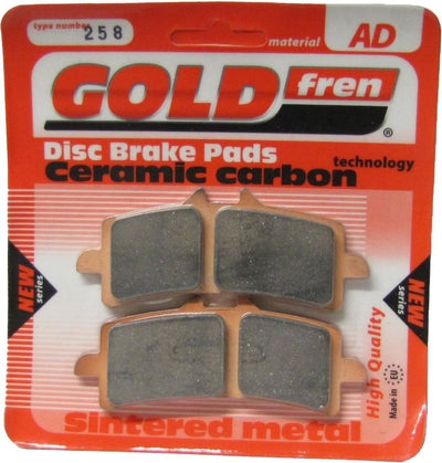 Front Right Goldfren Brake Pad Fits Ducati Streetfighter 1100 S 2009-2011