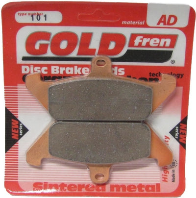Front Right Goldfren Brake Pad Fits Ducati Indiana Custom 650 1987-1988