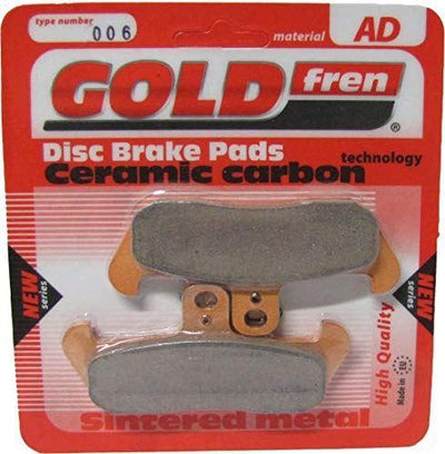 Front Right Goldfren Brake Pad Fits Husqvarna XC 500 1987