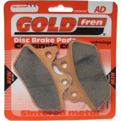 Rear Right Goldfren Brake Pad Fits H/Davidson FXST 1584 Softail Standard 2007