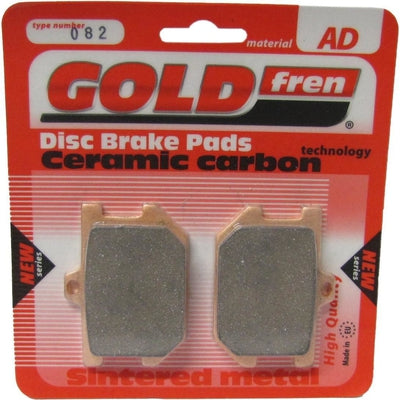 Front Left Goldfren Brake Pad Fits Yamaha XV 920 RJ Virago USA Model 1982