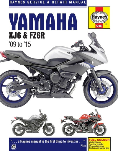 Haynes Manual Yamaha XJ6, FZ-6R 09-15