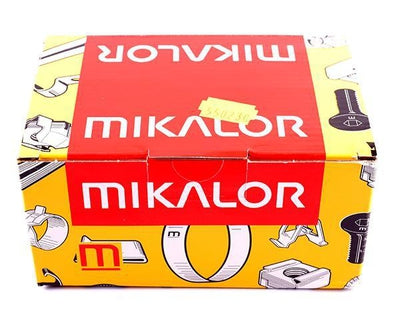 Mikalor 10X Exhaust Clamps 29-31mm Stainless Steel With Zinc Bolt (Black)