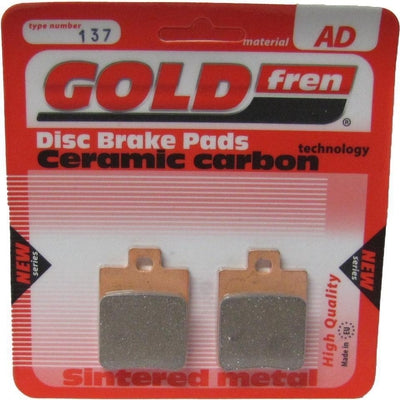 Rear Right Goldfren Brake Pad Fits Gilera Stalker 50 1997-2002