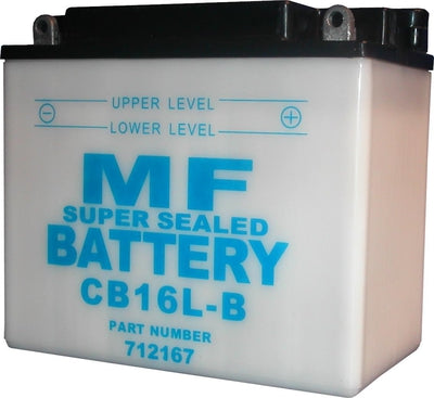 MF Battery CB16L-B,12N16-3B (L:175mm x H:155mm x W:100mm)