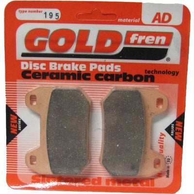 Goldfren-Bremsbelag hinten rechts, passend für BMW K 1200 LT Lux 2000-2009