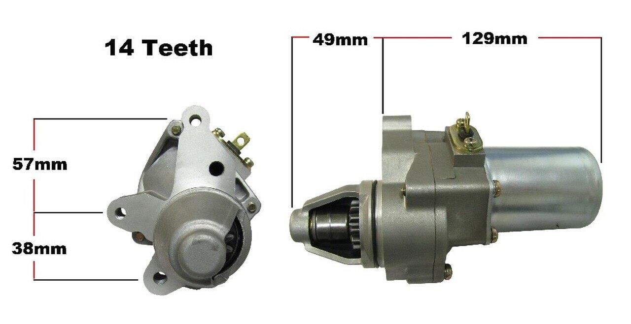 Replacement Starter Motor Fits Honda NSR125 (KY4)93-01