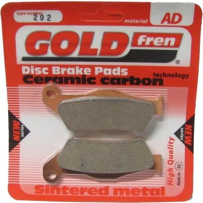 Rear Right Goldfren Brake Pad Fits BMW R 1200 RT 2004-2013