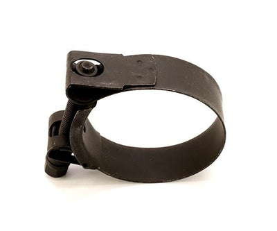 Mikalor 10X Exhaust Clamps 55-59mm Stainless Steel With Zinc Bolt (Black)