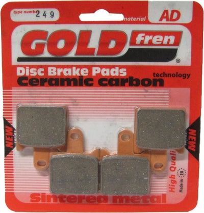 Front Right Goldfren Brake Pad Fits Kawasaki ZX-6R ZX600RAF 2010