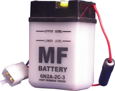 MF Battery 6N2A-2C-3 (L:70mm x H:106mm x W:47mm)