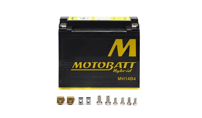 Motobatt Hybrid Battery MH14B4 Lithium, Hybrid 12v CCA:330A L:150 x H:130 x W:70