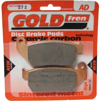 Front Right Goldfren Brake Pad Fits H/Davidson XL 1200 L Sportster Low 2007-2010