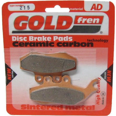Rear Right Goldfren Brake Pad Fits Italjet Jupiter 250 2001-2003