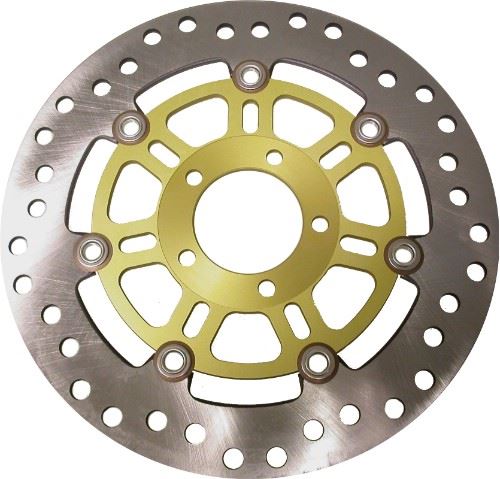 2 Front Brake Discs Fit Suzuki GSX-R 600 K1 (Fuel Injected) 2001-2003 – motorcycle part available from UK stock