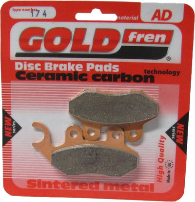 Front Right Goldfren Brake Pad Fits P.G.O Bubu 125 2003-2008