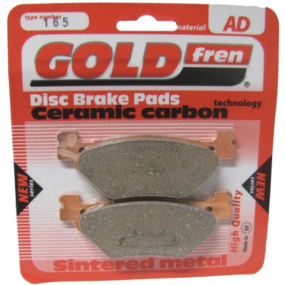 Rear Right Goldfren Brake Pad Fits Hyosung GV 650 Aquila 2004-2005
