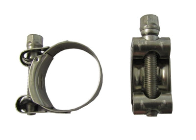 Mikalor 10X Exhaust Clamps 29-31mm Stainless Steel With Zinc Bolt