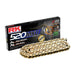 RK Motocross & Enduro Chain Heavy Duty Narrow UW-Ring Gold 520-120L (35.6KN) – motorcycle part available from UK stock
