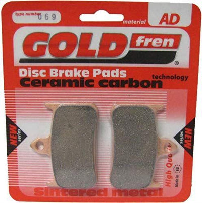 Front Left Goldfren Brake Pad Fits Honda CB 900 F2 Hornet SC48 2002