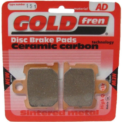 Front Right Goldfren Brake Pad Fits Yamaha RD 350 LC 1980-1983