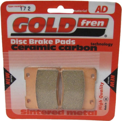 Front Right Goldfren Brake Pad Fits Suzuki GSX-R 400 F Mk.2 GK71B 1985