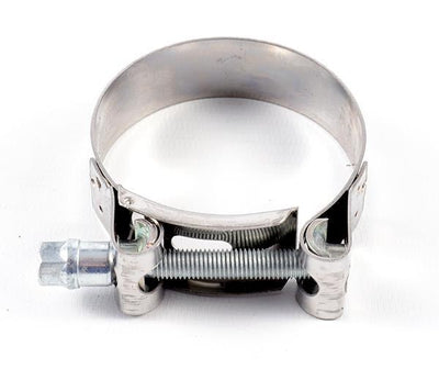 Mikalor 10X Exhaust Clamps 59-63mm Stainless Steel With Zinc Bolt
