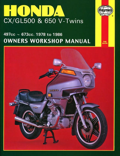 Haynes Manual Honda CX500 78-83, CX650 83-86, GL650 83-86