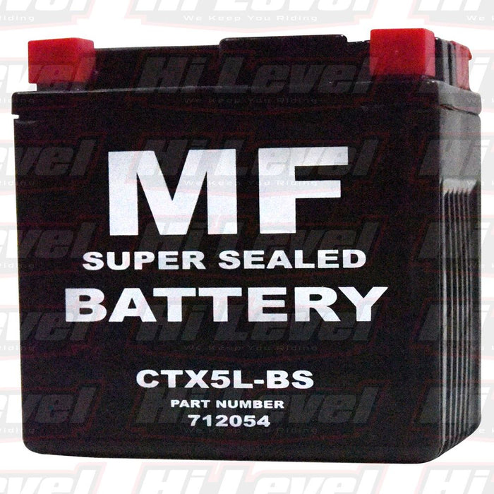 MF Battery CT5L-BS (L:114mm x H:106mm x W:70mm)
