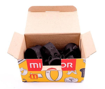 Mikalor 10X Exhaust Clamps 29-31mm Stainless Steel With Zinc Bolt (Black)